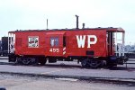 Western Pacific caboose WP #455